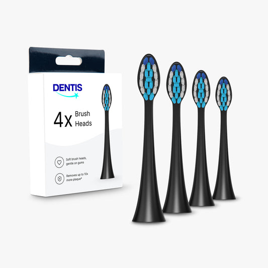 (4-pack) D2 Pro Borsthuvuden